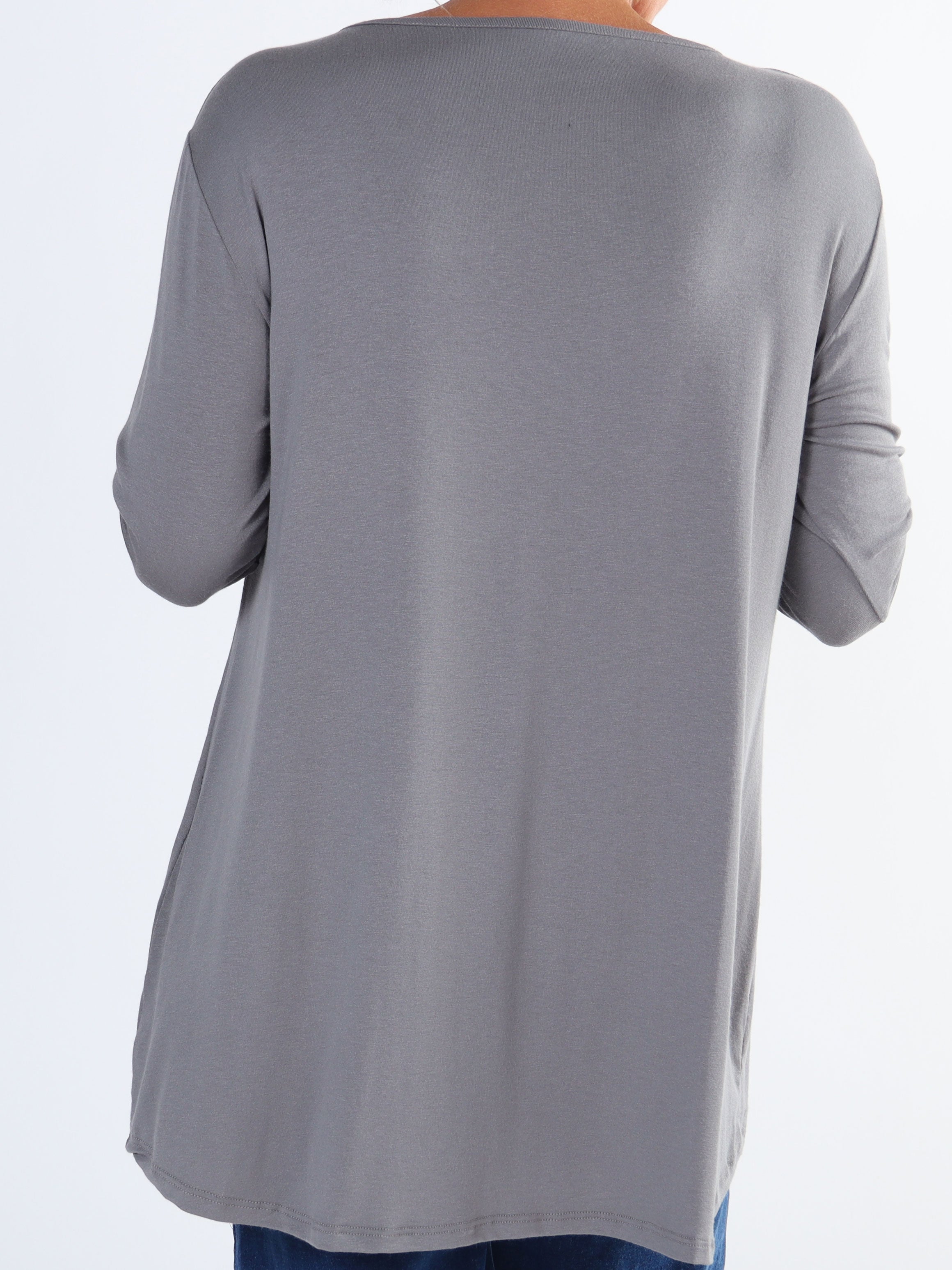 Otine - Langærmet basisbluse